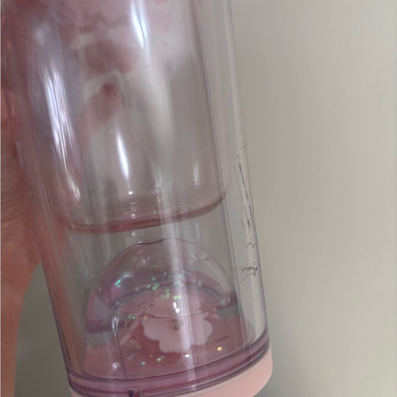 Starbucks 2018 Korea Cherry Blossom Tumbler - Waterball Travel Cup - Picture 10 of 11